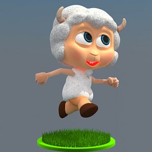3d fantasy sheep