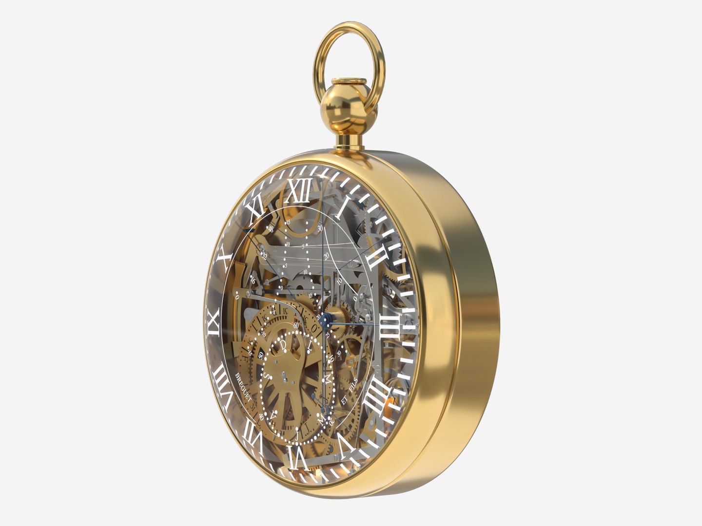 Breguet Grande Complication Marie Antoinette 1160 3D Model