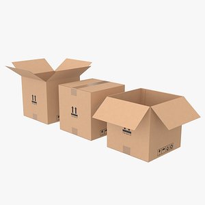 Cardboard Box 50x50x50 Bundle