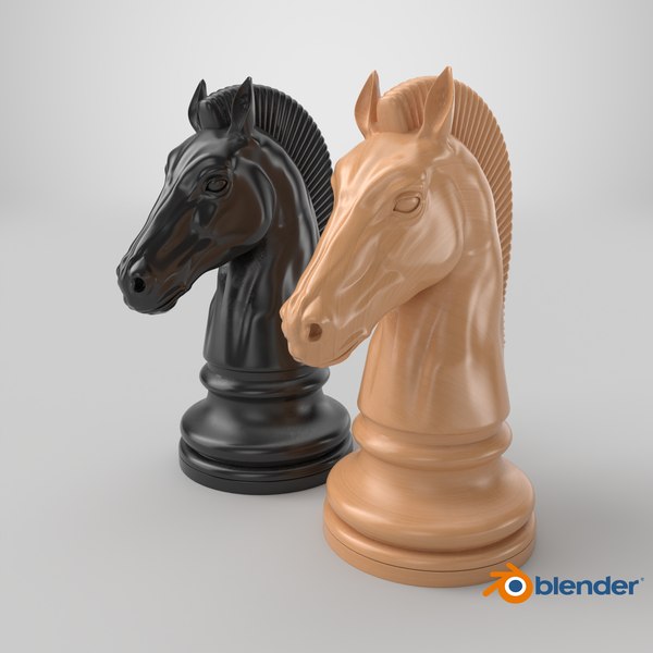 modelo 3d Caballo de ajedrez detallado - TurboSquid 2268303