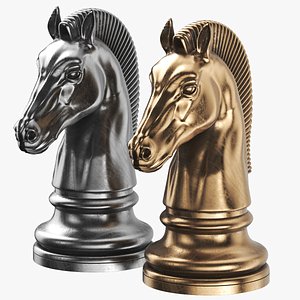 Detailed Chess Horse Knight