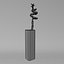 lucky bamboo vase.3ds