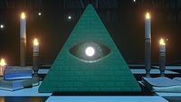 Illuminati Pyramid Eye