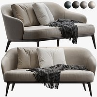 Sofa LESLIE LOUNGE SOFA by MINOTTI
