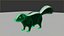 Skunk Animal 3d model