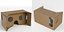 3D model Cardboard vr ar headset