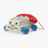 Vintage Fisher Price Chatter Box Telephone