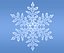 Snowflakes set v1