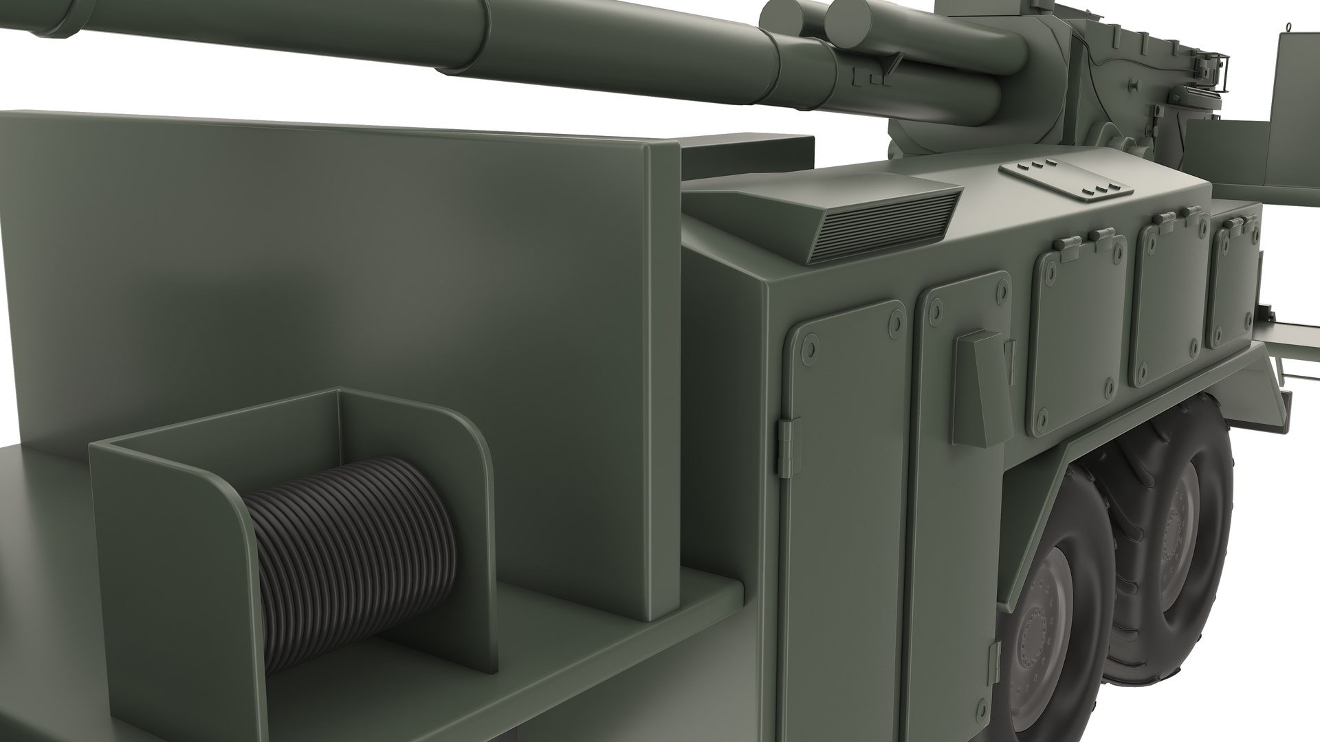 Malva 2s43 Self-Propelled Howitzer 3D Model - TurboSquid 2263818