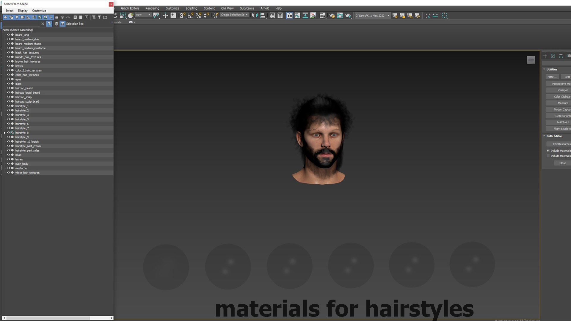 3D Hairstyles https://p.turbosquid.com/ts-thumb/uE/GwDg8S/Jx/hairstyle_19/jpg/1744291779/1920x1080/fit_q87/7172fa9545c9e3279cd12180e923194fcda10736/hairstyle_19.jpg