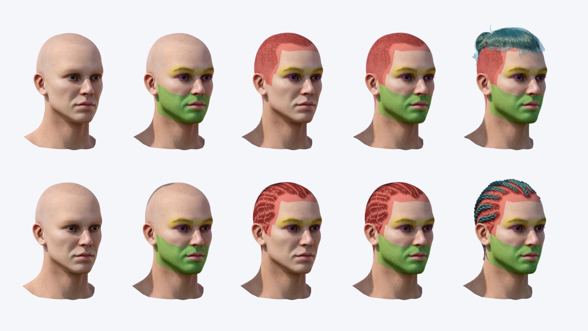 3D Hairstyles https://p.turbosquid.com/ts-thumb/uE/GwDg8S/MF/hairstyle_16copy/jpg/1744291777/1920x1080/fit_q87/5ca063301b1f1c1fe1bb13698464b64aea62f9ce/hairstyle_16copy.jpg