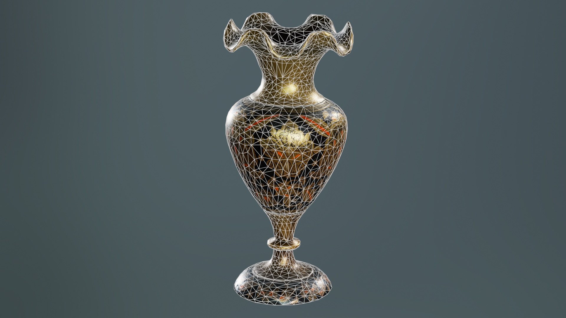 3D Vase 2 Remastered Model - TurboSquid 2363599