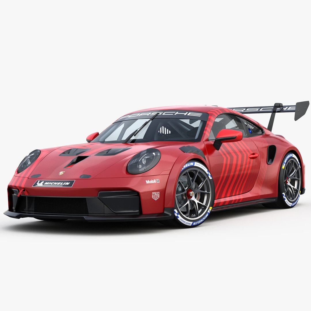 Porsche 935 K2 1977 Kremer Racing 3d Model HQ 3D Model