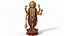 Lord Narayan Vishnu Statue 3D Model  High Detail Hindu Deity Sculpture 3D model