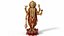 Lord Narayan Vishnu Statue 3D Model  High Detail Hindu Deity Sculpture 3D model