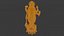 Lord Narayan Vishnu Statue 3D Model  High Detail Hindu Deity Sculpture 3D model
