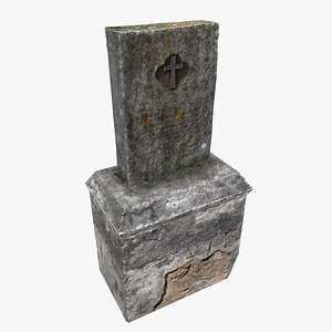 tomb monument 3D model