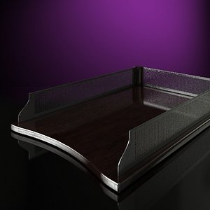 3d paper - letter tray