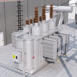 Electrical Substation Scene