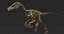 skeletons carnivorous dinosaurs allosaurus 3D model