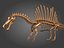 skeletons carnivorous dinosaurs allosaurus 3D model