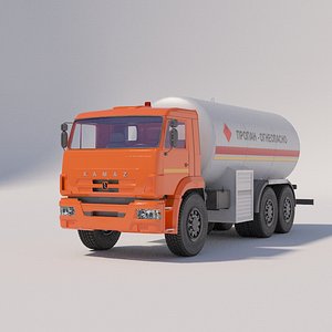 Auto gas station (Gas truck) KAMAZ