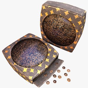 3D model Dog Cat Pet Food Cookies Cereals Packaging