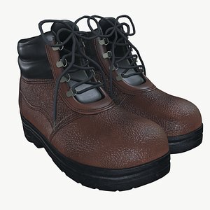 Safety Shoes 3D model