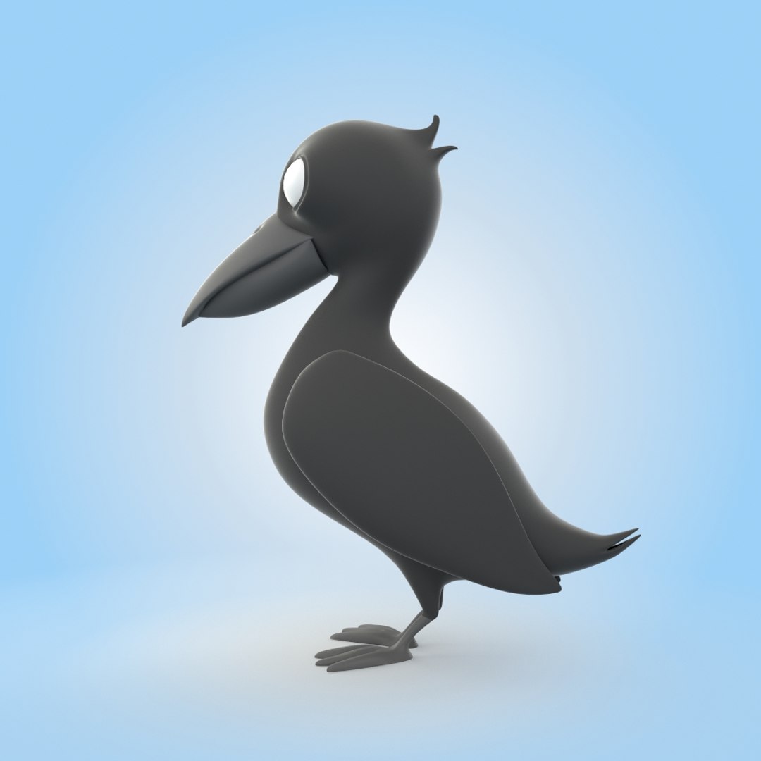 Raven 3D Model - TurboSquid 1824532