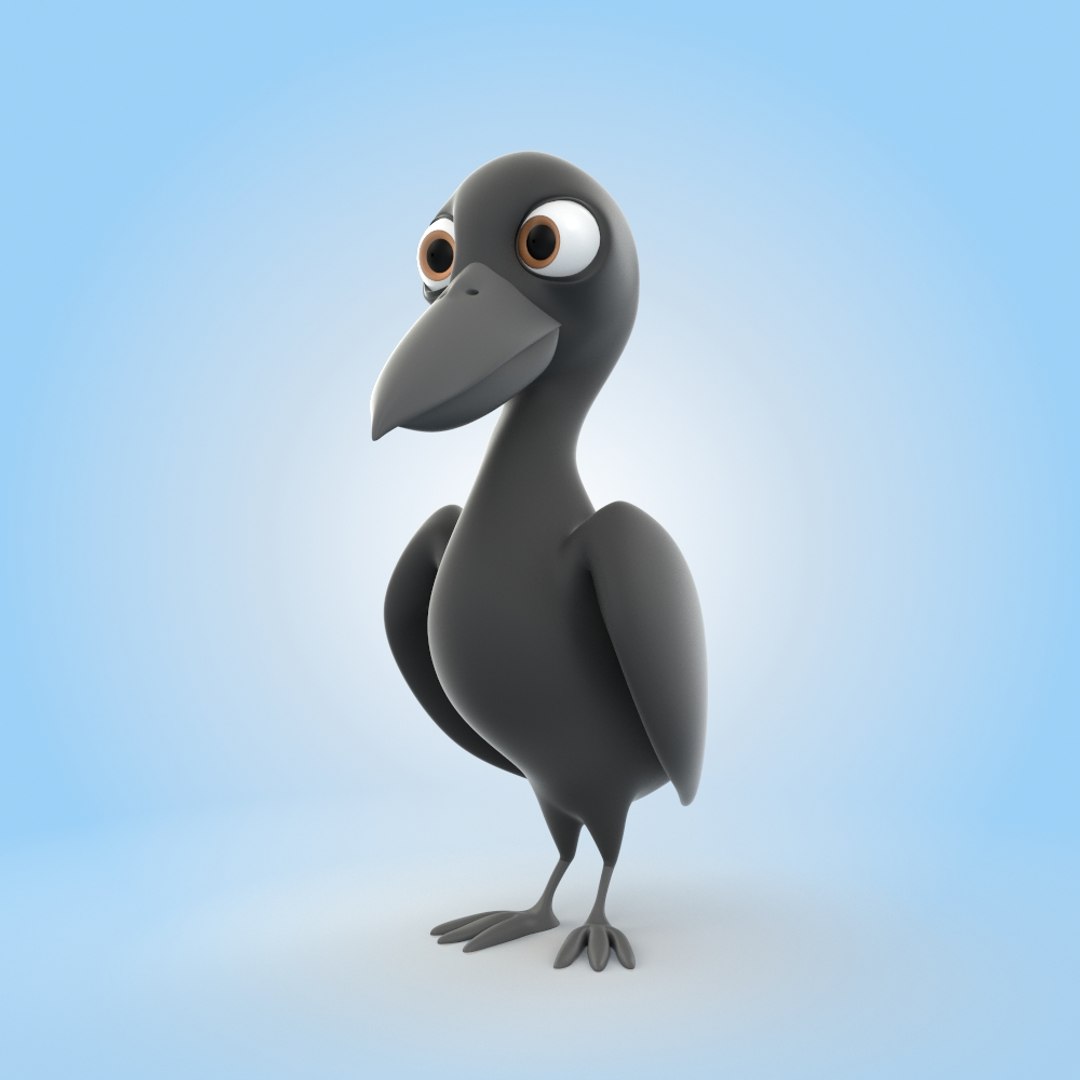 Raven 3D Model - TurboSquid 1824532