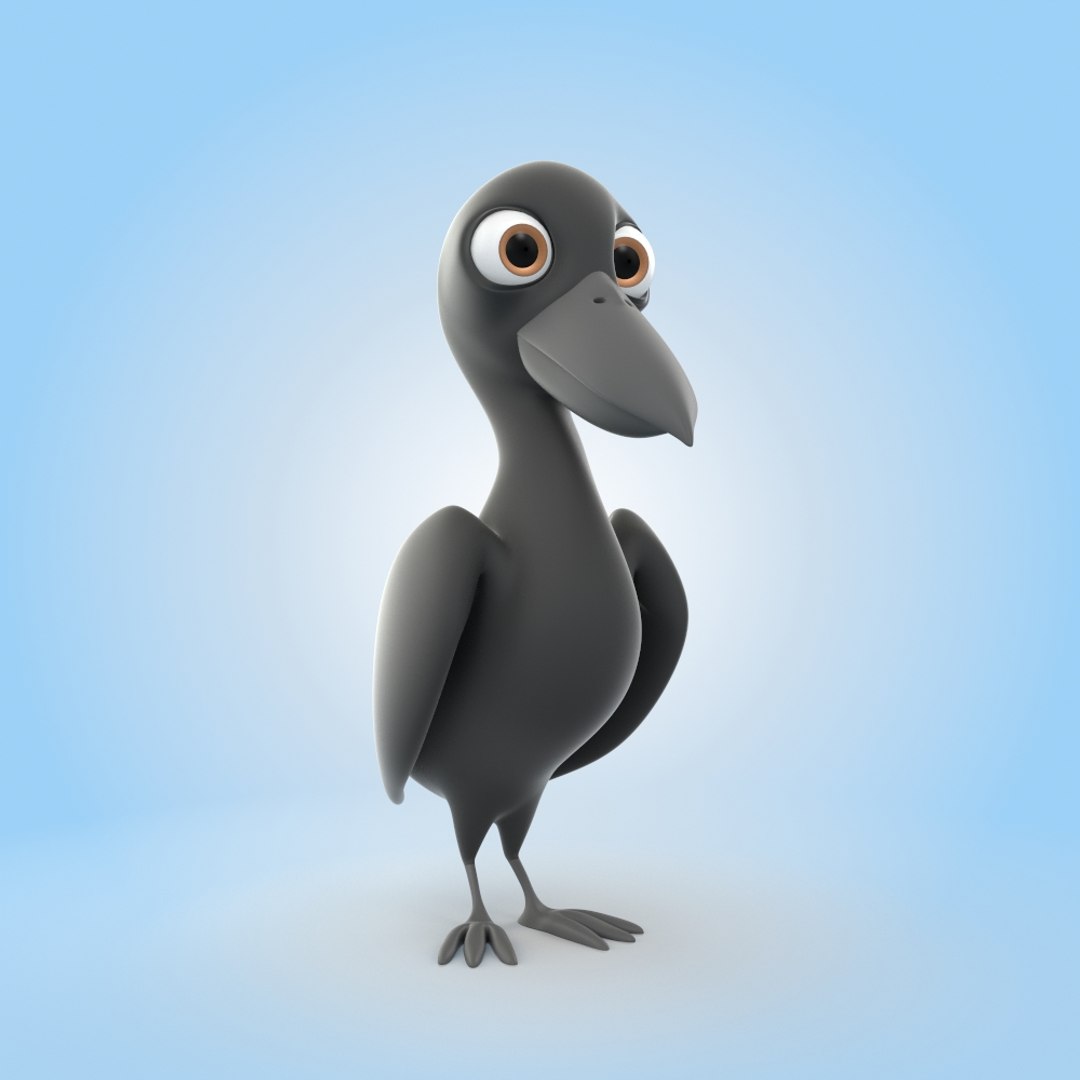 Raven 3D Model - TurboSquid 1824532