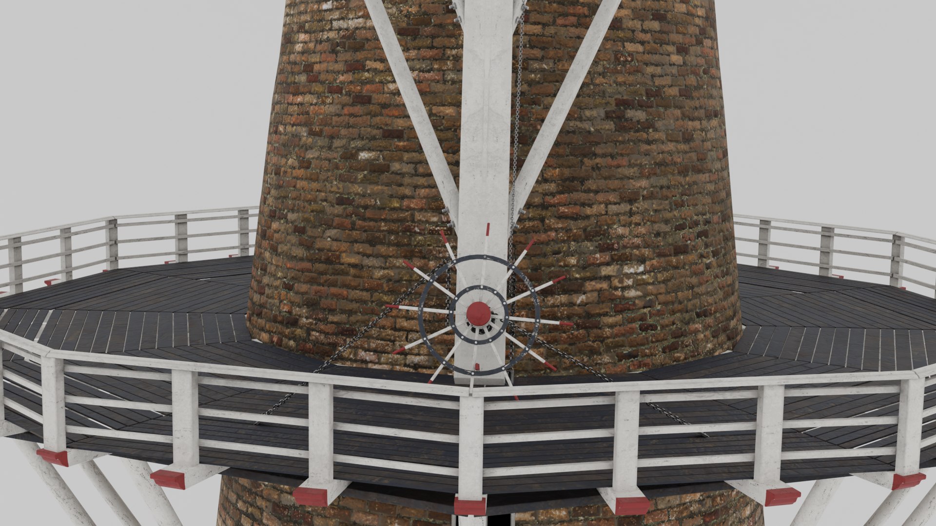 3D Windmill Architecture - TurboSquid 1685000