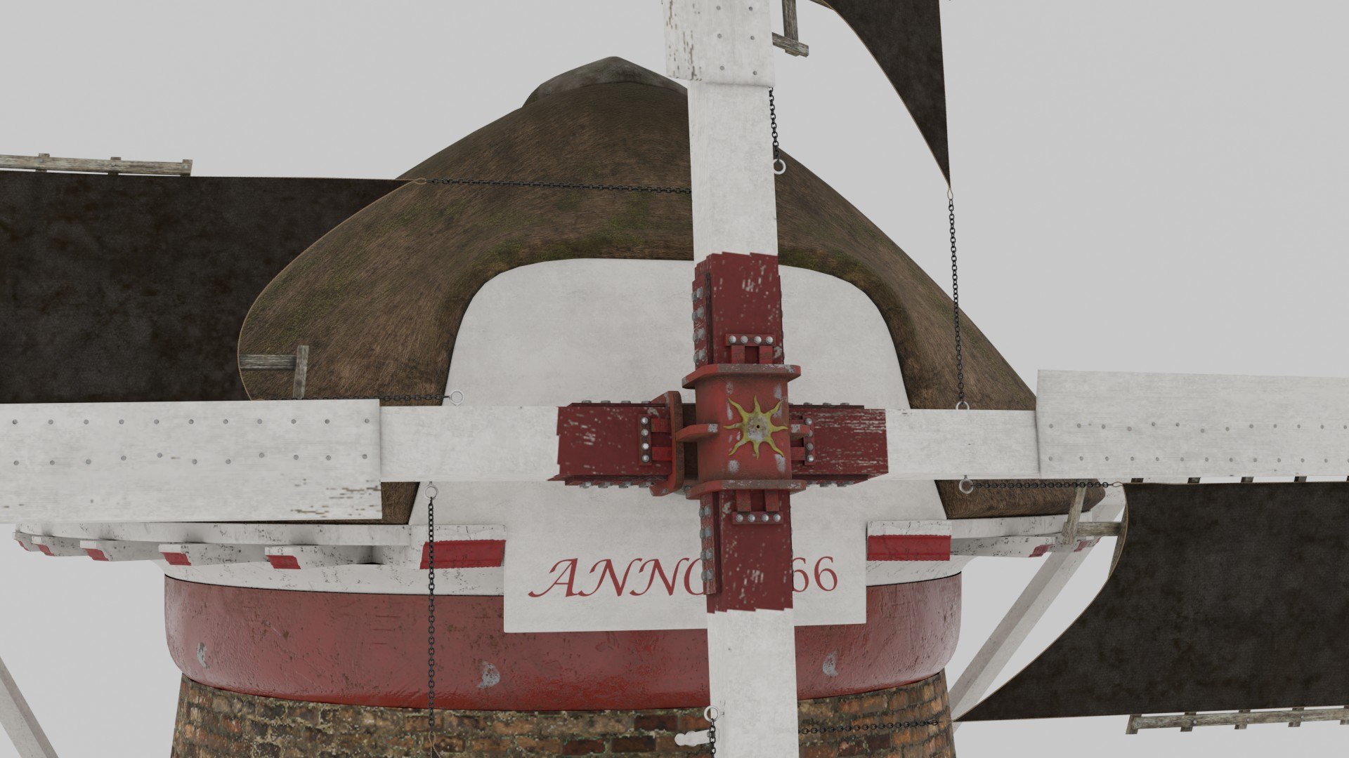 3D Windmill Architecture - TurboSquid 1685000