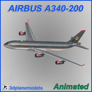 Airbus A340-200 Royal Jordanian Airlines