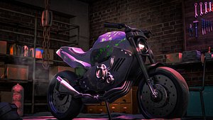 3D Motocycle Bike model