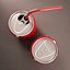 3d coca cola cans red model