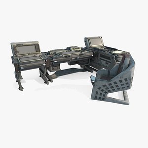 Future Science Fiction Console 3D model
