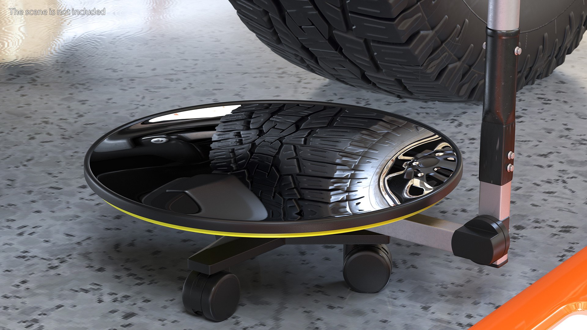 Telescopic Under Car Inspection Mirror 3D TurboSquid 1738081