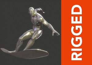 3D Silver Surfer Rig