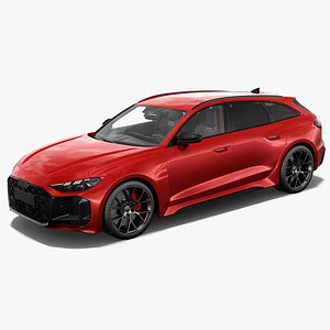 3D Audi RS5 Avant 2027 with interior