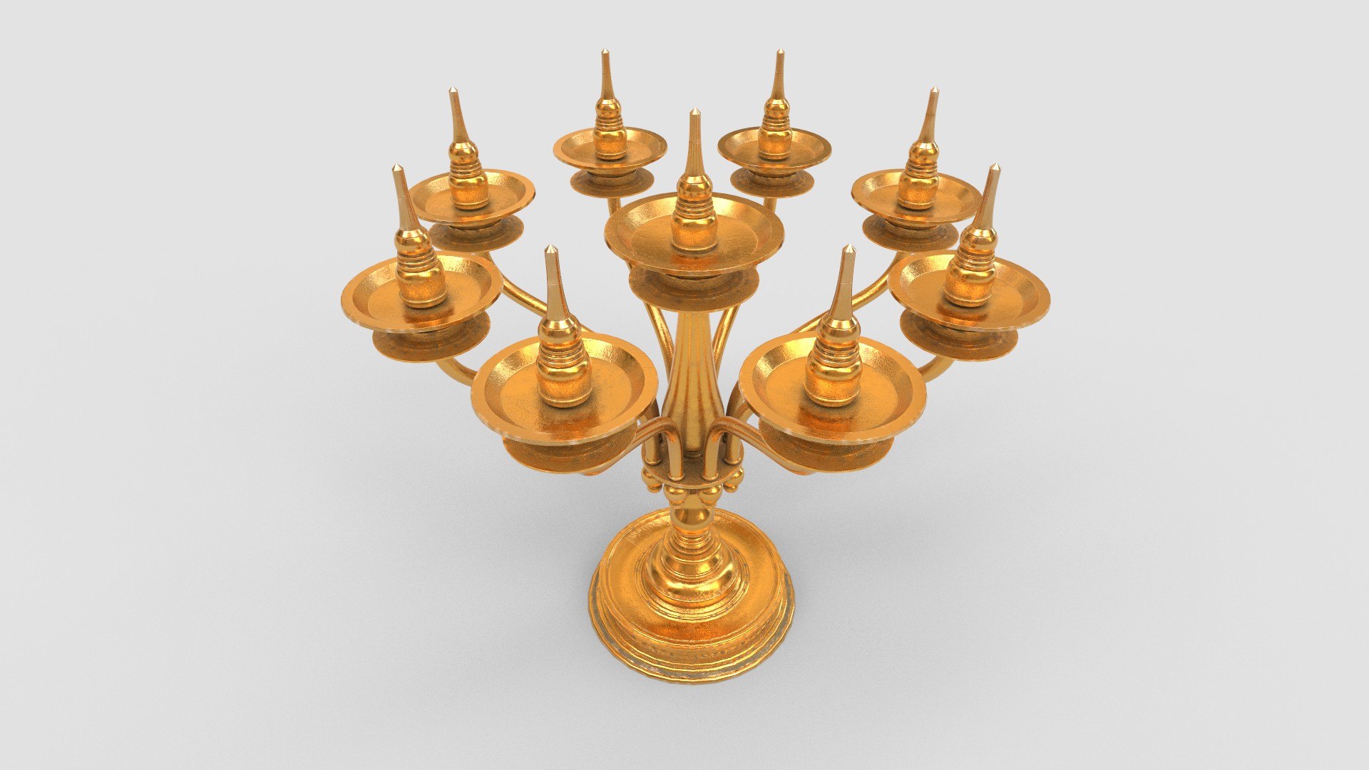 3D Oil Lamp Model TurboSquid 1989637