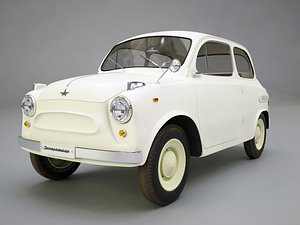 zaz 965 - soviet 3d model