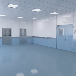 3D model Base Medical or Laboratory Interior 6