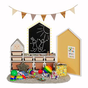Toy rack Pituso SuperBox 3D