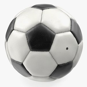 leather soccer ball model