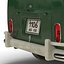 Volkswagen Type 2 Panel Van Simple Interior Green 2 3D Model