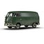 Volkswagen Type 2 Panel Van Simple Interior Green 2 3D Model