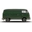 Volkswagen Type 2 Panel Van Simple Interior Green 2 3D Model