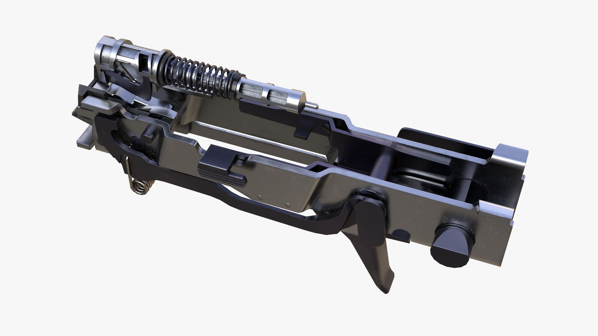 Sig Sauer P320 Fire-control Assembly Low Poly model - TurboSquid 2055514