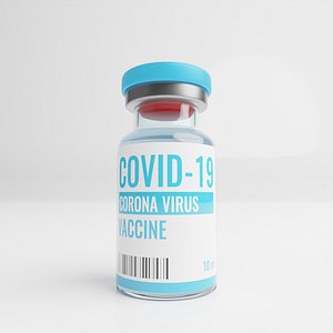 3D vaccine bottle